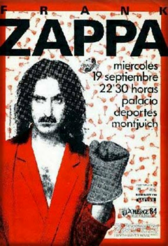 19/09/1984Palacio Deportes Montjuich, Barcelona, Spain [1]